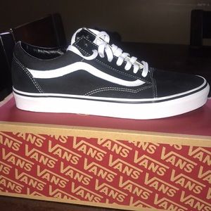 Classic black and white vans